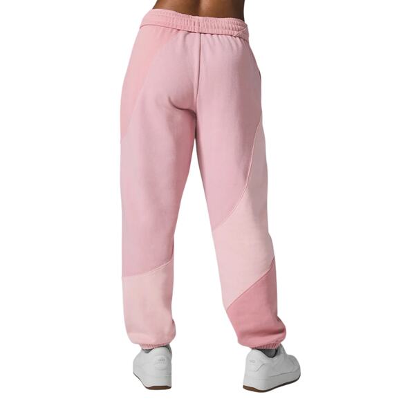NWT Alo Yoga Make Waves Sweatpant Sunset Pink Tonal Unisex XXS (Women's XS) - Picture 2 of 6
